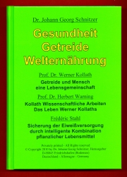 Buch "Gesundheit Getreide Welternhrung"