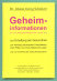 Buch 'Geheiminformationen, die in den Mainstream-Medien nicht zu finden sind'