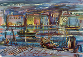 Nchtlicher Hafen<br>