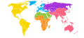 World Organization of the Scout Movement map.svg