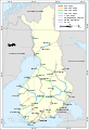 Finnish railroad network speeds 2011 de.svg