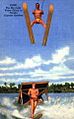 "The Big Jump - Water Skiing at Florida's Cypress Gardens" (12433327965).jpg