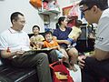 Daryl participating in CSR events - Festive Home Visits.jpg