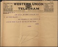Telegram from Harry S. Truman to Bess Wallace - NARA - 200654.tif