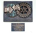 Rotary International plaque (Debrecen Piac u 11-15).jpg