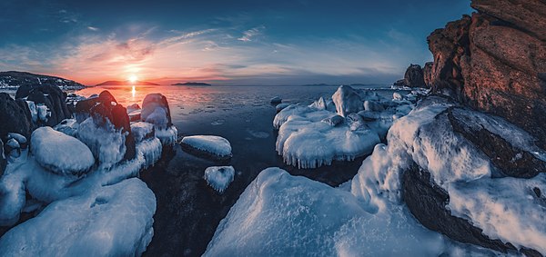Sunrise on the Sea of Japan