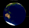 Lunar eclipse from moon-1913Sep15.png