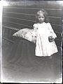 Mystery girl with ball, c. 1915 (4293036046).jpg