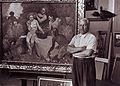 Fr.A.Jelínek - v atelieru v roce 1951.JPG