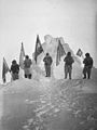 Peary Sledge Party and Flags at the Pole.jpg