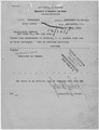 Transcript of a telegram concerning the quarantine of Warren Wong. - NARA - 278654.tif