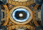 Dome of the Chapel of the Baptistery in Saint Peter's Basilica.jpg