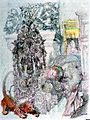 Art of the insane; fantasy scene. Wellcome L0023533.jpg