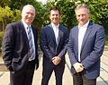 Allan Border, Ricky Ponting and Steve Waugh October 2014.jpg