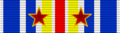 Medaille (Insigne) des Blesses Militaires ribbon avec deux blessures.png