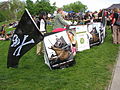 Czech Pirate Party on Milion Marihuana March at Prag.jpg