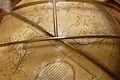 America on 1791 globe by George and Dudley Adams - Teylers Oval Room 3.jpg