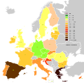 Unemployment European Union 2014M09.svg