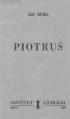 Leo Lipski - Piotruś.djvu