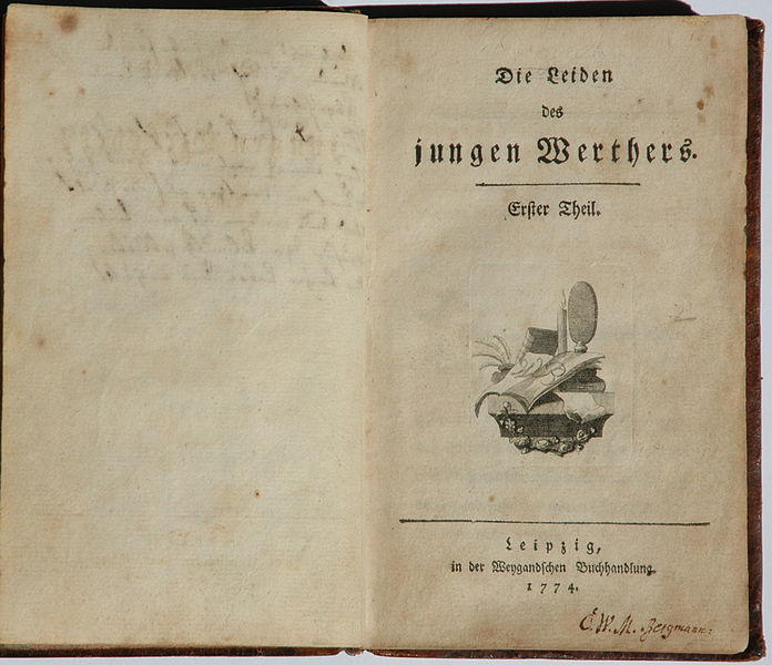 File:-1- Die Leiden des jungen Werthers. Erstdruck.jpg