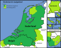 Afrikaans, Dutch and multilingual areas.svg